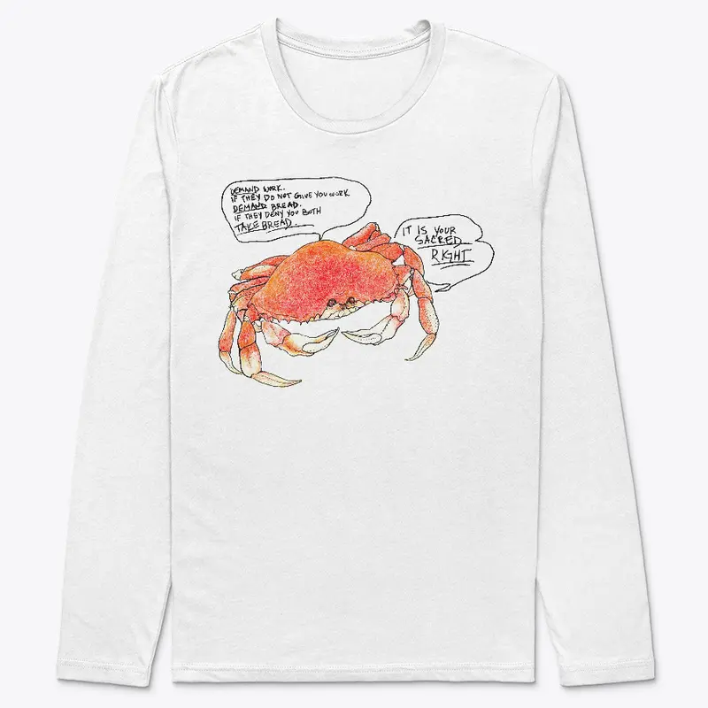 SACRED RIGHT crab