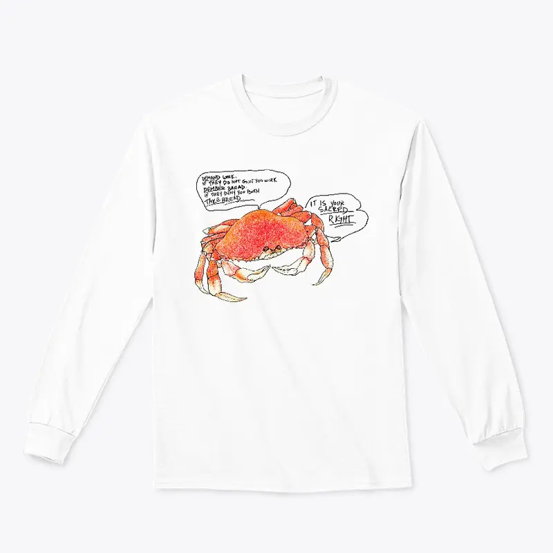 SACRED RIGHT crab